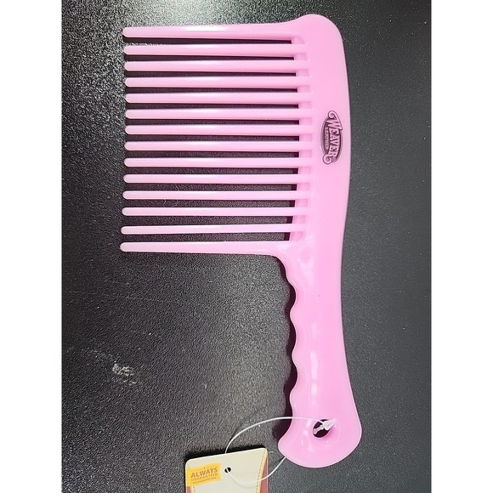 Weaver Leather Mane and Tail Comb, Plastic , 65-2066-PK,‎ Pink